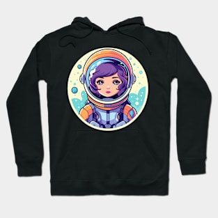 Astronaut Space Illustration Hoodie